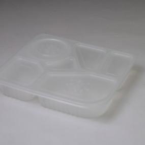 Disposable 6 compartments lunch box