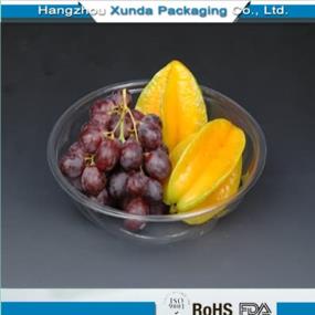 Plastic fruit container for blueberry