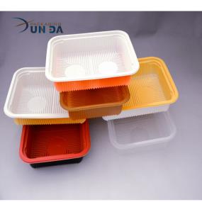Different Sizes Blister Disposable Plastic Food Vegetable Fruit Tray