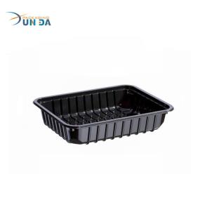 Wholesale Plastic Custom Acepted Christmas Disposable Plastic Fruit Tray