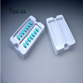 Transparent Plastic Packaging Tray For Syringe With Dividers