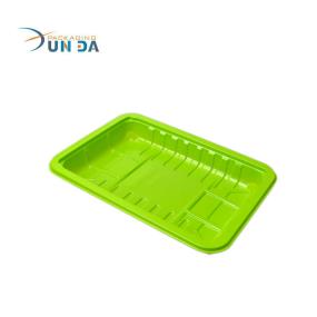 Xunda Recyclable Wholesale Green Plastic Fruit Tray Box